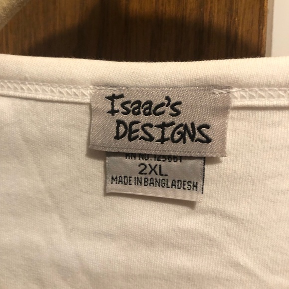 Isaac’s Designs Rhinestone Tee - 866 *tee deal $12 or 🎉 - Picture 2 of 7